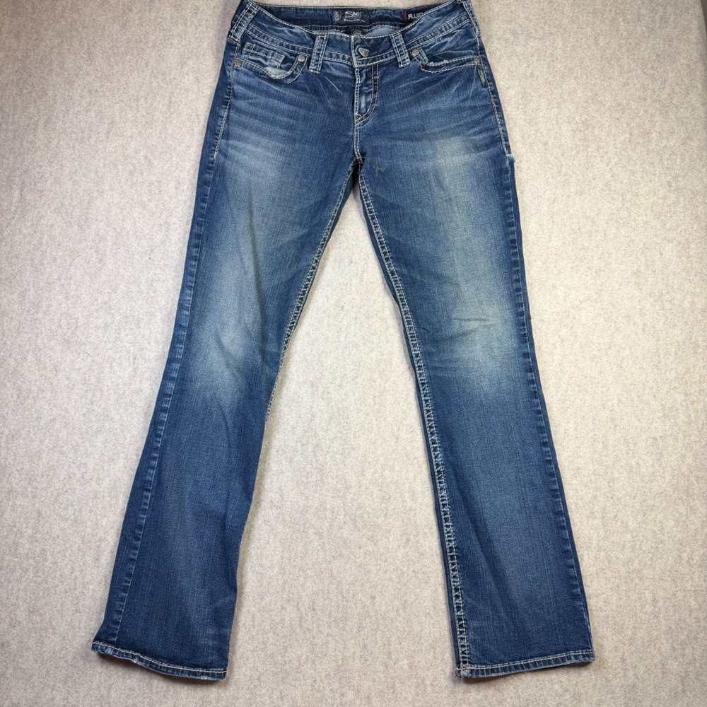 Silver Jeans Co Suki Mid Slim Bootcut Jeans W31 L33 Medium Wash L93606SAI342